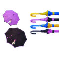 City Girl Print 3 Fold Manual Compact Umbrella (YS-3F21083002R)